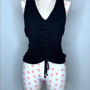 American Eagle Lace Up Tank Top